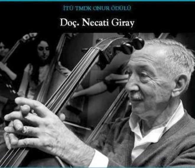 Viyolonsel sanatçısı, besteci ve öğretim üyesi Doç. Necati Giray (d.1933) 60. Sanat Yılı İTÜ TMDKda gerçekleştirilecek Onur Konseriyle kutlanıyor. Geleneksel Türk müziği çalgıları için çoksesli yapıtlarıyla da tanınan Necati Giray, bu türlü eserleri seslendirmesiyle bilinen (1982- C.Orhon ve M.Torun ile birlikte) Çoksesli Türk Müziği Üçlüsünün de kurucusu. Bestecimizin yapıtlarının izleyiciyle buluşacağı Necati Giray 60. Sanat Yılı Onur Konseri İstanbul Maçka'da bulunan İTÜ TMDK BİSED Konser Salonunda, 11 Mayıs 2017 Perşembe günü - saat 17.00de...